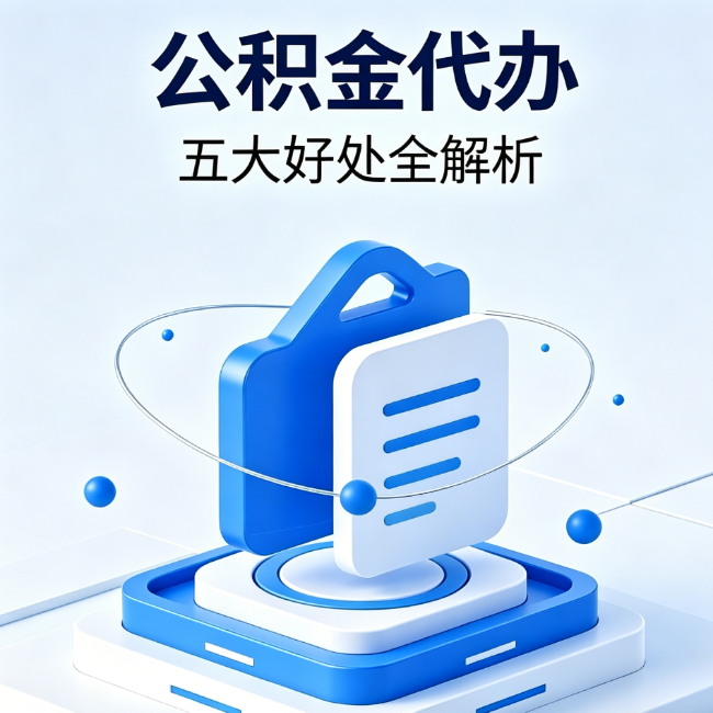 宜昌公积金代办到底值不值？这5大好处让你少走弯路